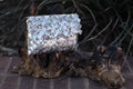 Clutch - Silver and White