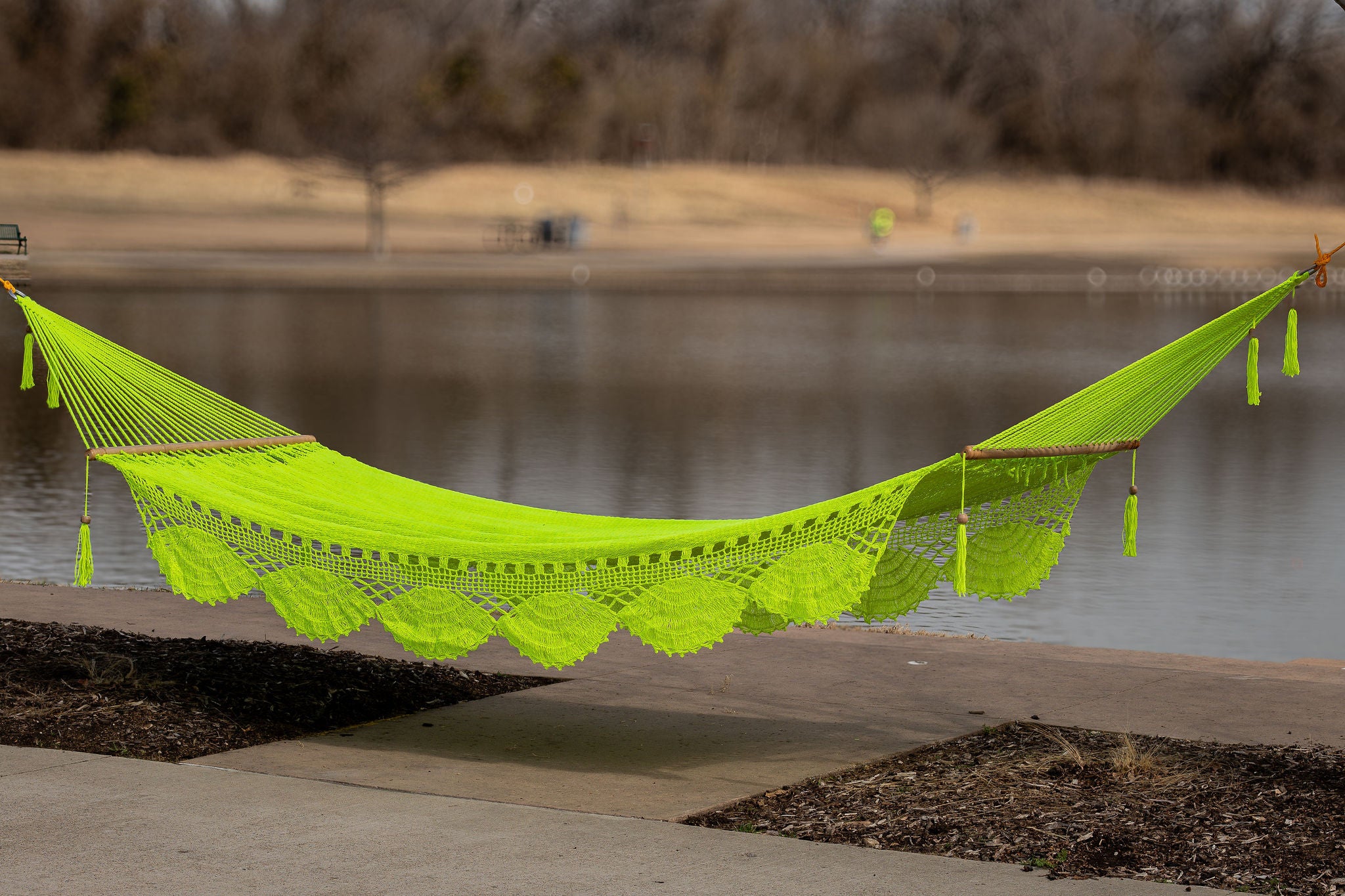 Neon Green Family Size Hammock