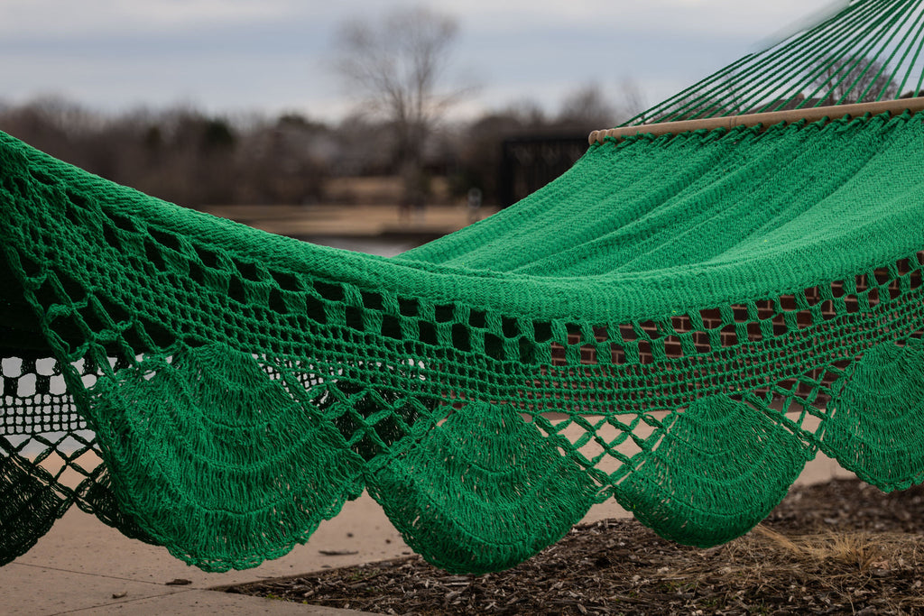 Green Family Size Hammock
