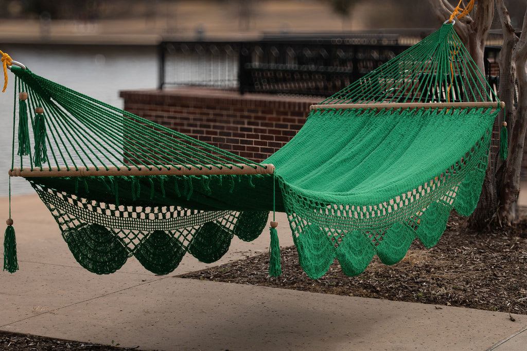 Green Family Size Hammock