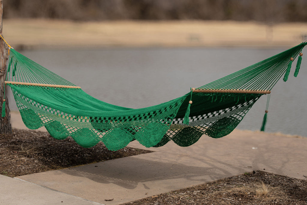 Green Family Size Hammock