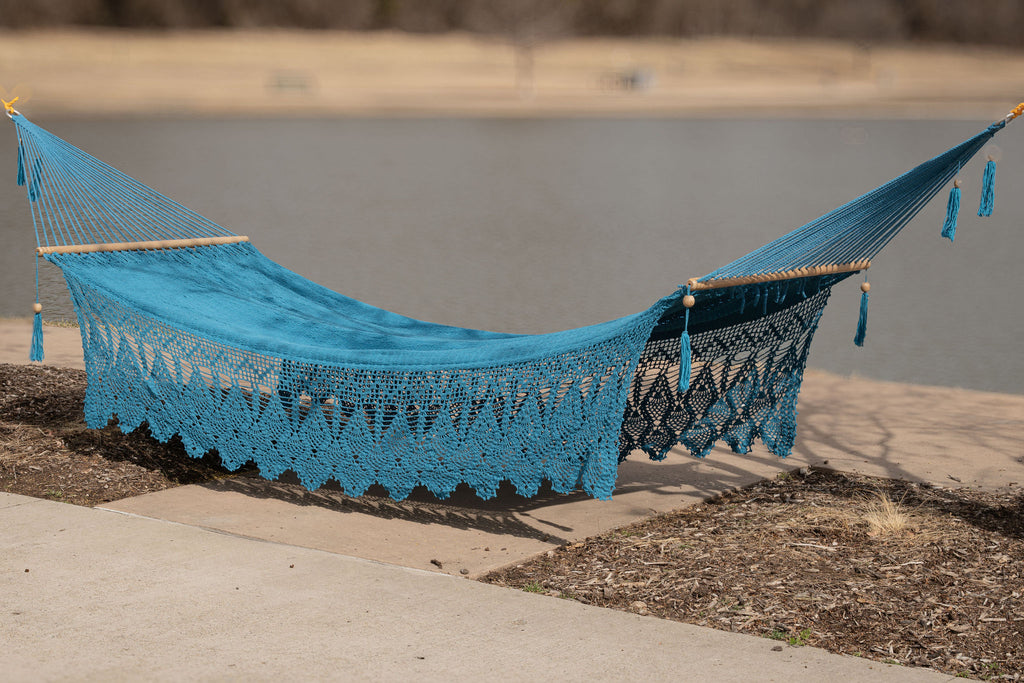 Turquoise Family Size Hammock