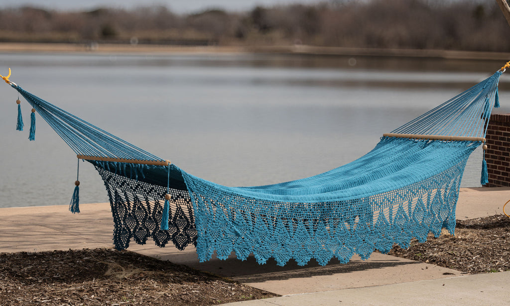 Turquoise Family Size Hammock