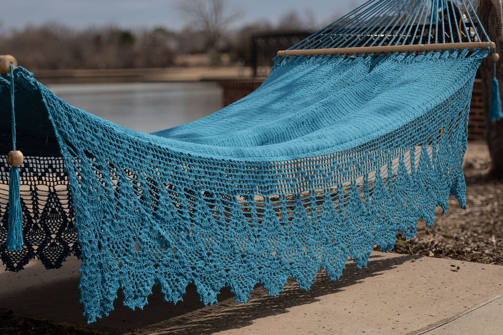 Turquoise Family Size Hammock