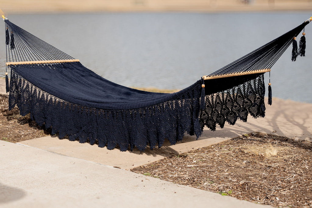 Navy Family Size Hammock
