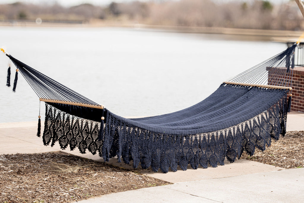 Navy Family Size Hammock