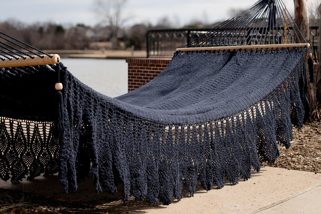 Navy Family Size Hammock