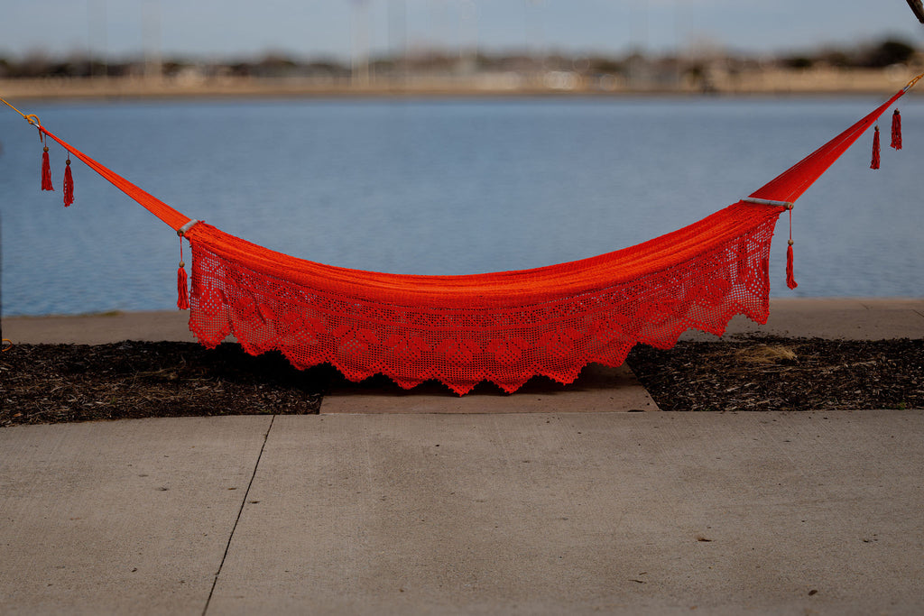 Texas Orange King Size Hammock