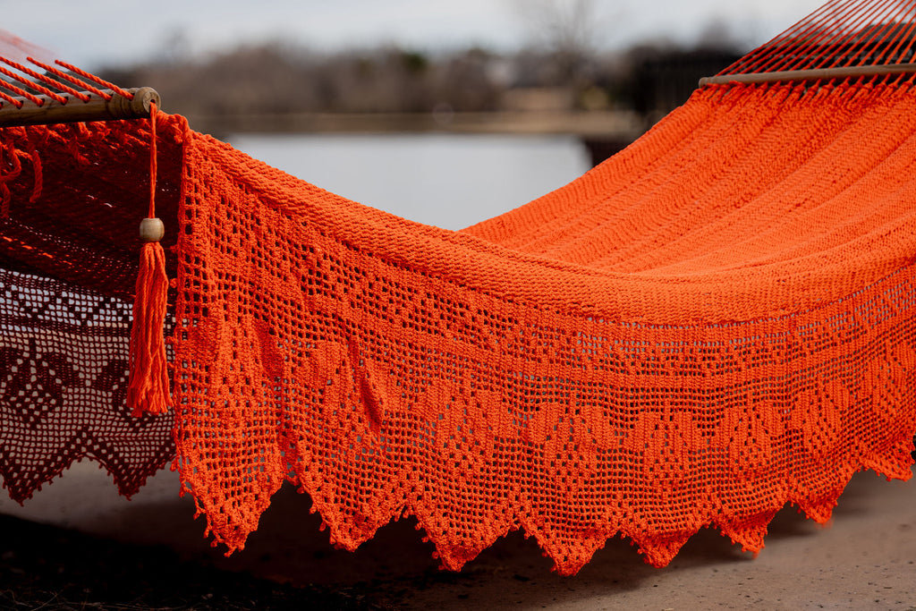 Texas Orange King Size Hammock