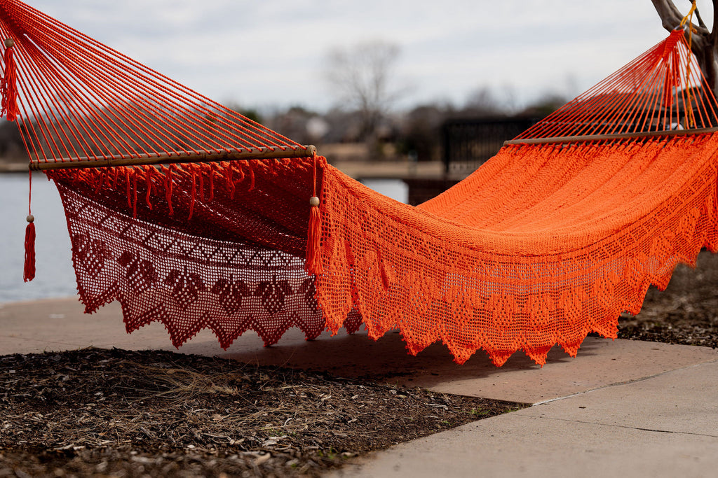 Texas Orange King Size Hammock